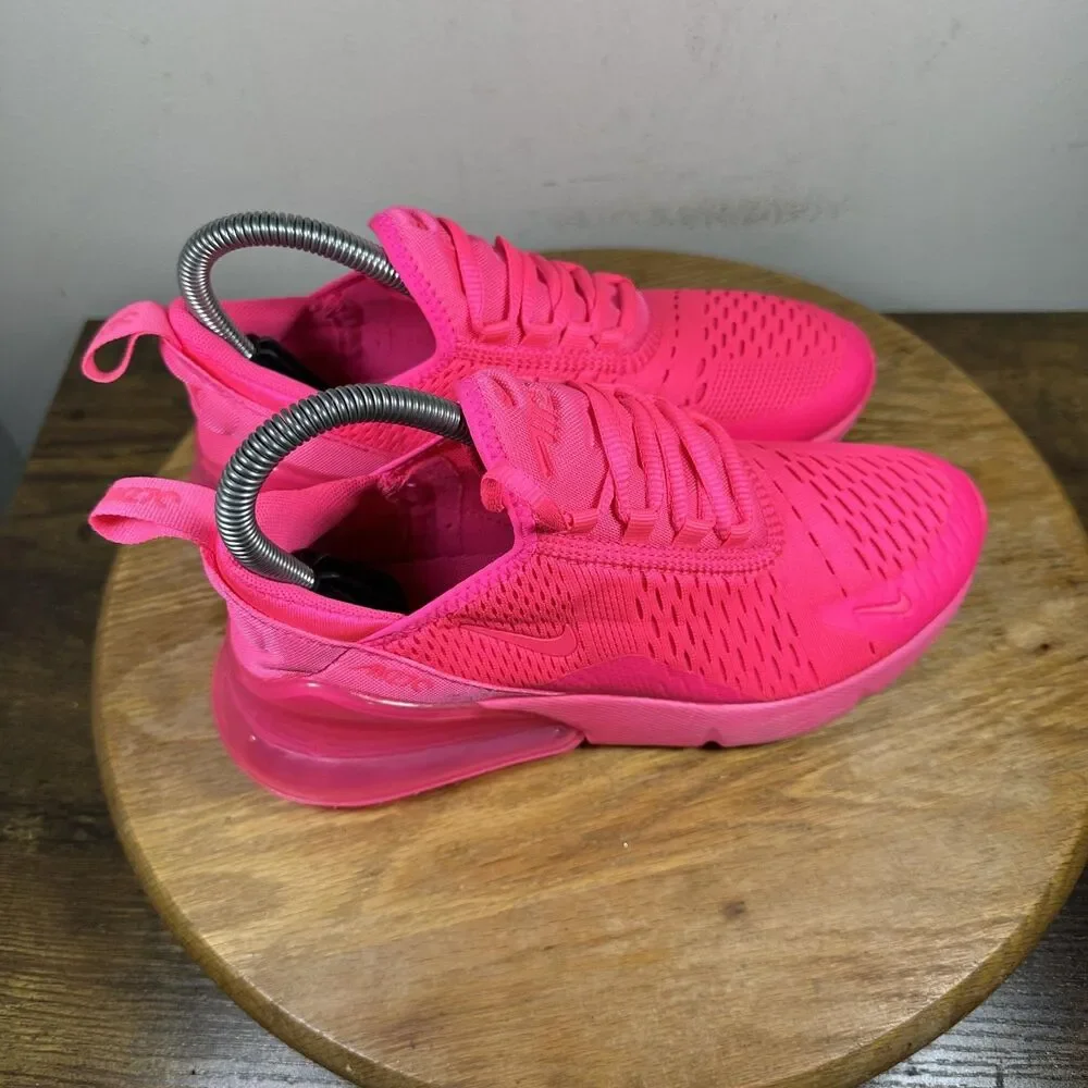 Nike Air Max 270 Shoes Womens Size 6 Running Athletic Mesh FD0293-600 Sneakers